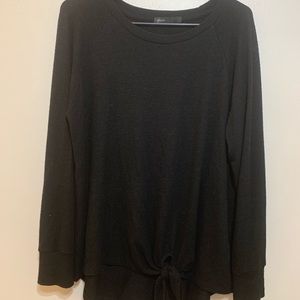 Comfy Front Tie Sweater